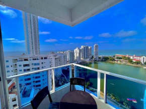 Hermoso , Apartamento en el laguito, bocagrande ,Cartagena de indias